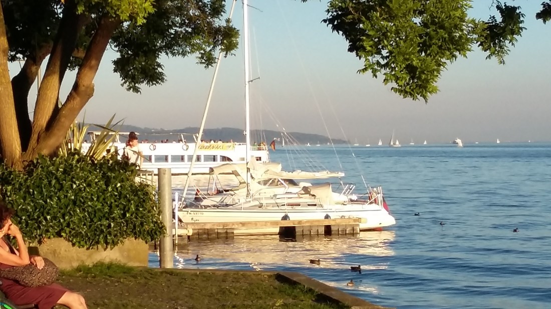 An der Strandpromenade in Überlingen